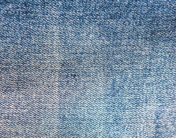 Primo Piano Blue Jeans Texture — Foto Stock