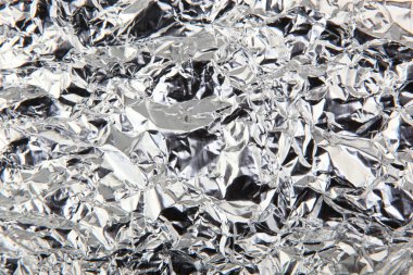 Bir alüminyum folyo tabakası.