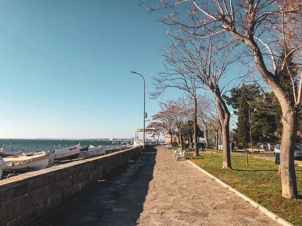 Pomorie Bulgaria Dezember 2019 Pomorie Ist Eine Stadt Und Badeort — Stockfoto