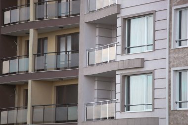 Pomorie'de Modern Mimari, Bulgaristan.