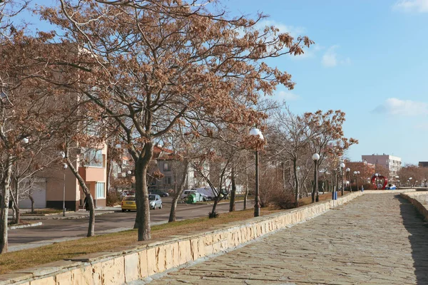 Pomorie Bulgarien Januar 2020 Pomorie Ist Eine Stadt Und Badeort — Stockfoto