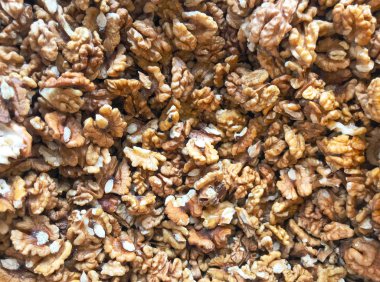 Soyulmuş Taze Cevizlerin Yakın Çekimi