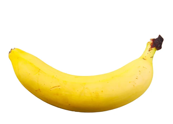 Изображение Банана Белом Фоне — стоковое фото