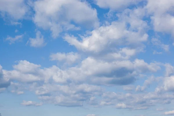 Low Angle View Clouds Blue Sky — Stock Photo, Image