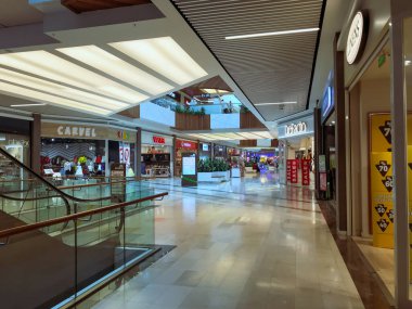 Edirne, Türkiye - 22 Şubat 2020: Edirne 'deki Erasta Alışveriş Merkezi.