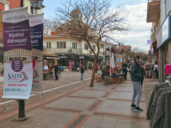 Edirne Turkiet Februari 2020 Edirne Tidigare Adrianopel Eller Hadrianopel Stad — Stockfoto