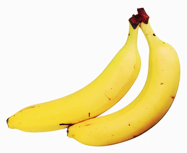 바나나는 배경으로 분리되어 — 스톡 사진