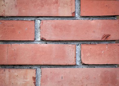 Desenli Tuğla Duvar Arkaplanının Resmi