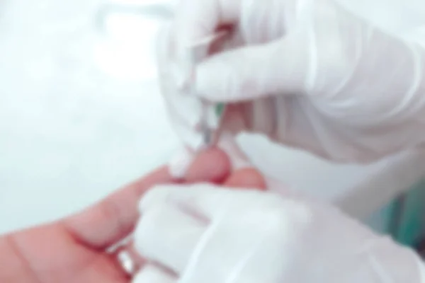 Blood Test 일반적으로 바늘이나 손가락으로 정맥에서 샘플에서 수행되는 실험실 분석이다 — 스톡 사진