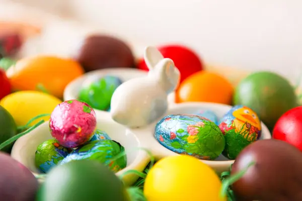 Image Decorated Easter Eggs — Stock Photo, Image