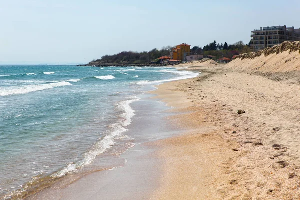 Пляж Море Ярком Солнечном Свете — стоковое фото