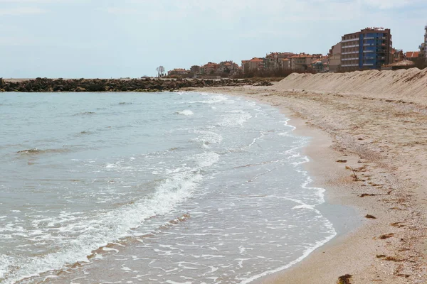 Spiaggia Mare Alla Luce Del Sole — Foto Stock