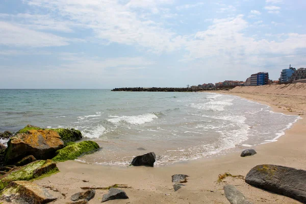 Spiaggia Mare Alla Luce Del Sole — Foto Stock