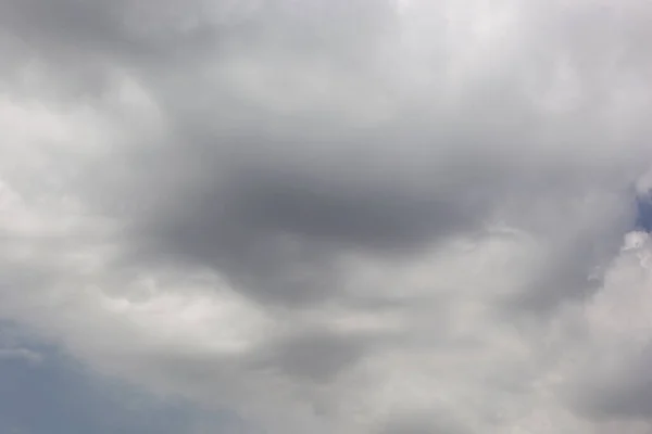 Грозовые Тучи Высоко Небе Рядом Поморием Болгария — стоковое фото
