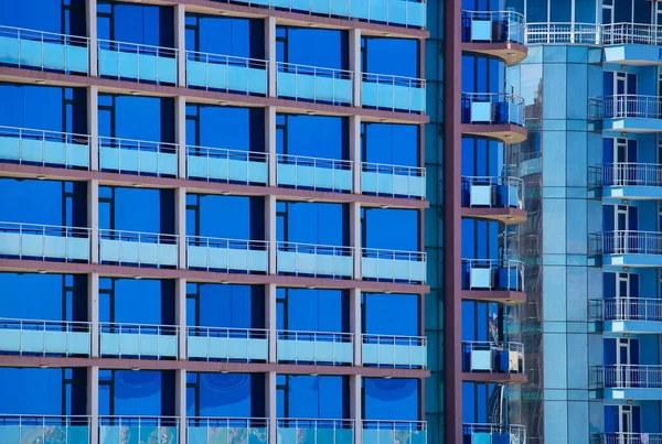 Wohnungsneubau Moderner Städtischer Umgebung — Stockfoto