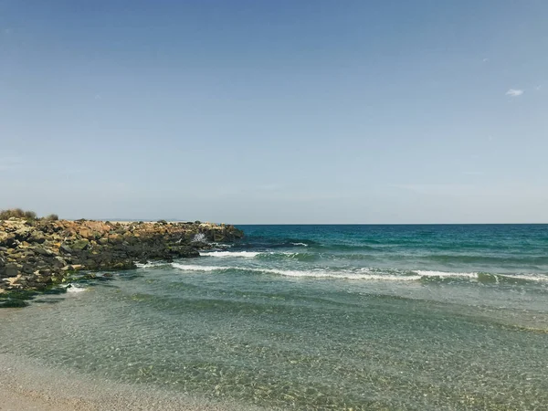 Pomorie Deki Güzel Deniz Manzarası — Stok fotoğraf