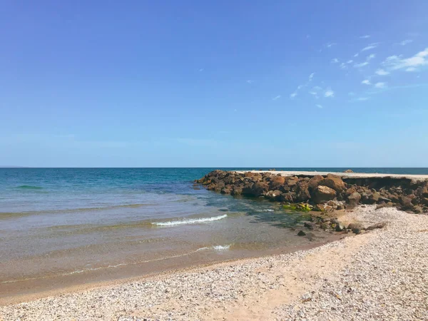 Schöne Aussicht Auf Das Meer Pomorie — Stockfoto