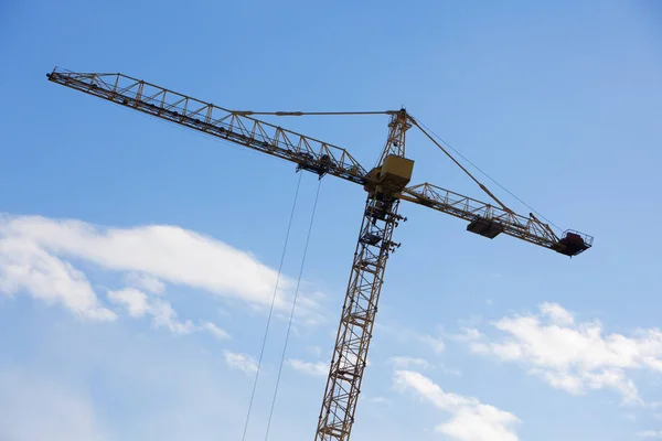 Building tower cranes — Stock Photo, Image