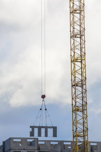 Building tower cranes — Stock Photo, Image