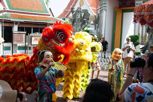 Bangkok Tailandia Enero 2020 Wat Pho Buddist Complejo Templos Preparación — Foto de Stock