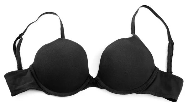 Black female bra — Stock Photo, Image
