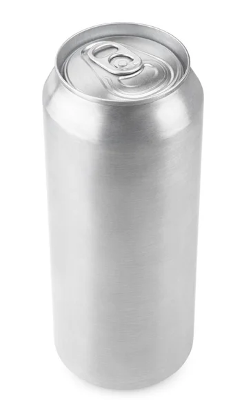 500 ml aluminium bier kan — Stockfoto