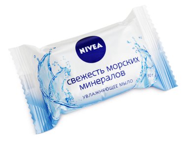 Nivea bakım sabun bar üzerinde beyaz izole