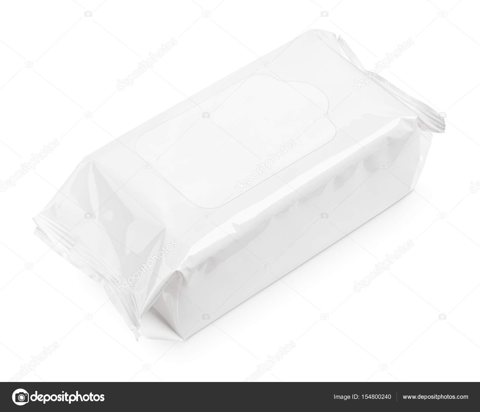 Wet wipes package isolated on white Stock Photo by ©usersam2007 154800240