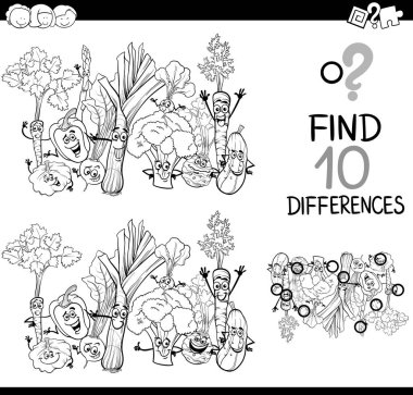 sebze ile fark oyunu