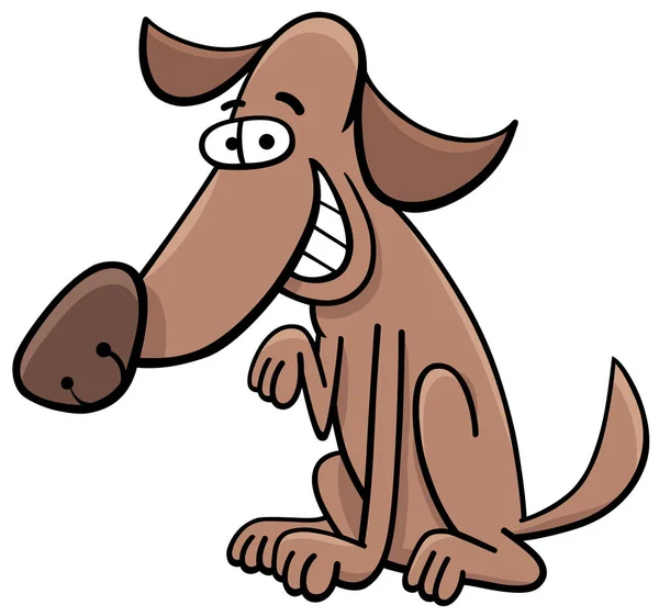 Perro personaje de dibujos animados — Archivo Imágenes Vectoriales