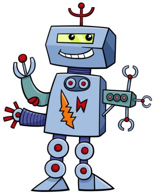 çizgi film robot fantezi karakteri