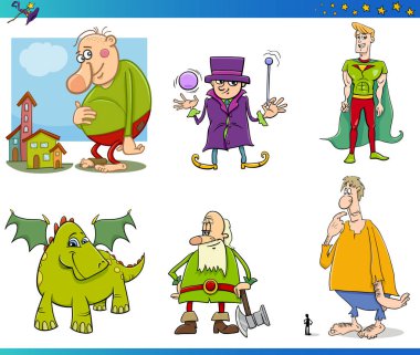 fantezi karakter kümesi