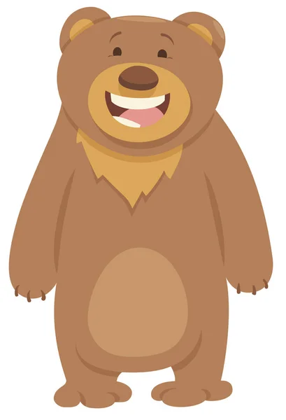 Bear animal character — Stock Vector