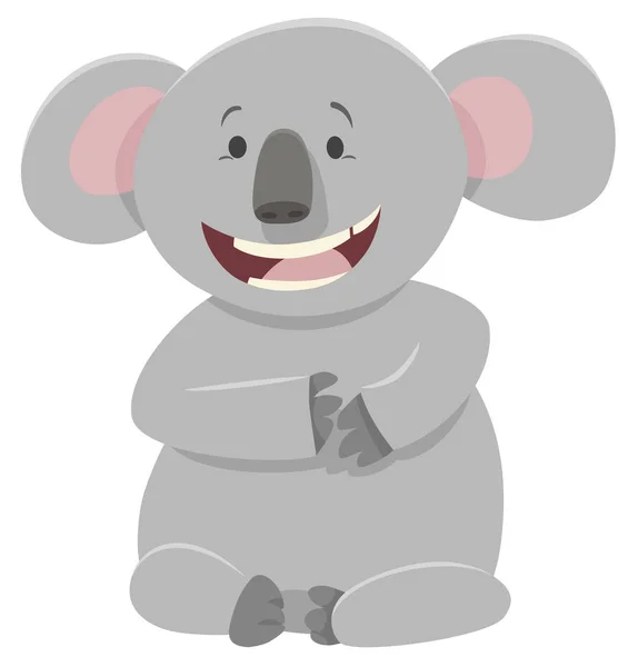 Koala orso carattere animale — Vettoriale Stock