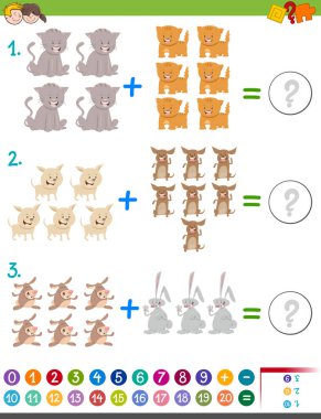 Ayrıca matematik çocuklar için oyun