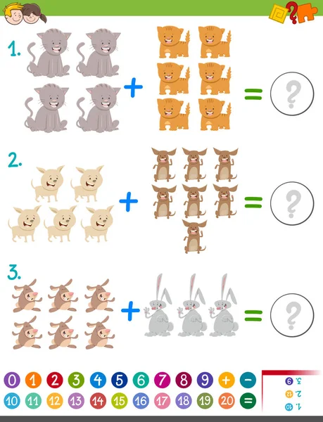 Ayrıca matematik çocuklar için oyun
