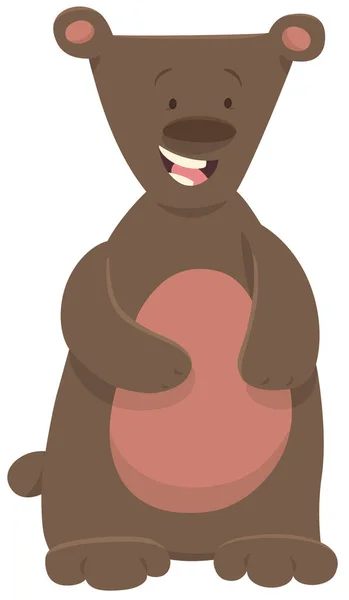 Medvěd nebo teddy postava — Stockový vektor