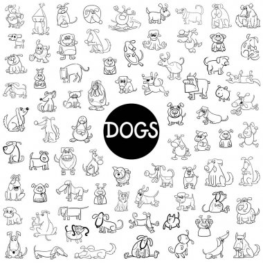 köpek karakteri büyük kümesi