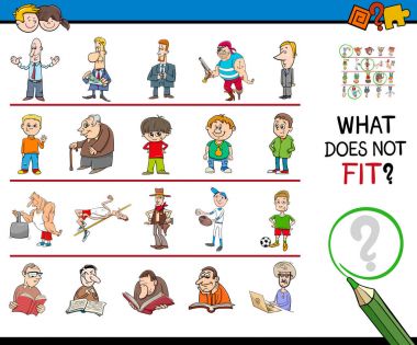 Hatalı eşleşen bir satır çizgi film oyunu resimde