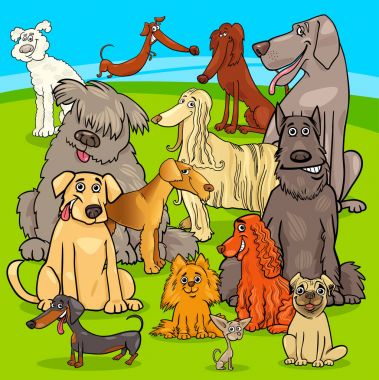 cins köpekler çizgi film karakterleri grup