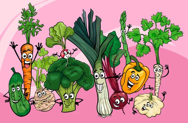 sebze grubu karikatür çizimi