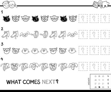 boyama kitabı Evcil ile eğitim modeli