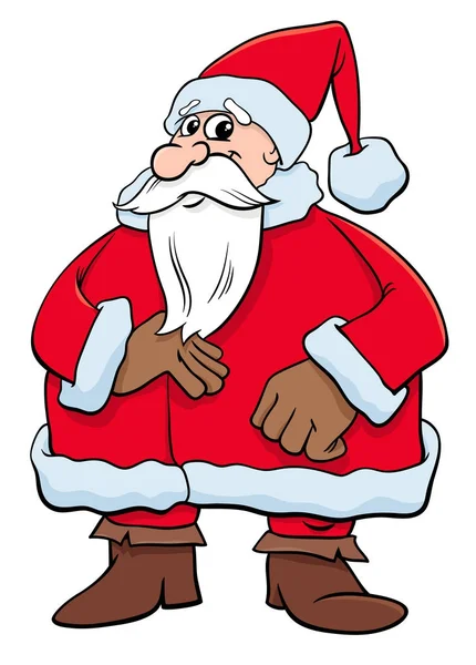 Santa Claus Christmas character — Stock Vector