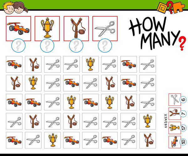 сколько объектов мультфильм игра
