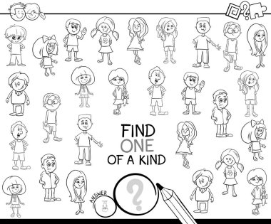 bir tür oyun çocuklu sayfa boyama