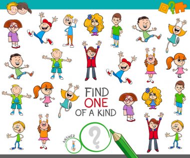 bir tür oyun ile mutlu çocuk bulmak