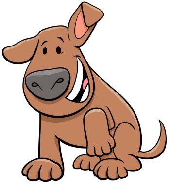 karikatür köpeği ya da köpek çizgi roman karakteri