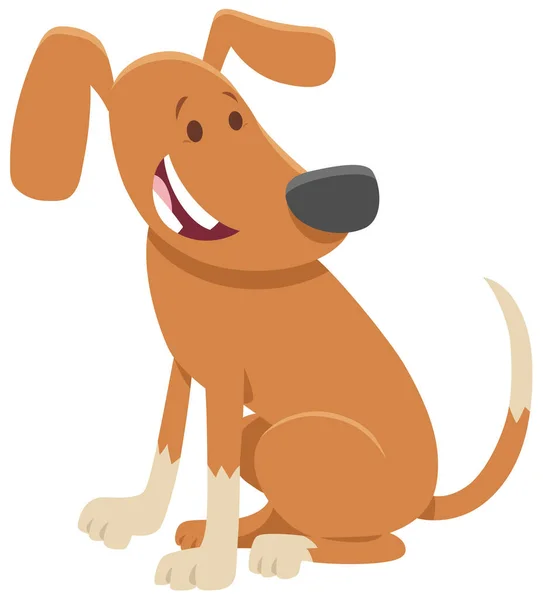 Ilustracja Kreskówka Cute Zwierząt Pies Lub Puppy — Wektor stockowy