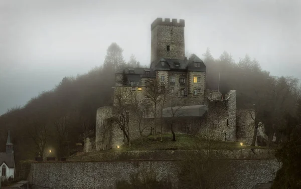 Castello Kerpen Nell Eifel Germania — Foto Stock