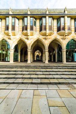Gotik mimarisinin Northampton Guildhall binanın, İngiltere.